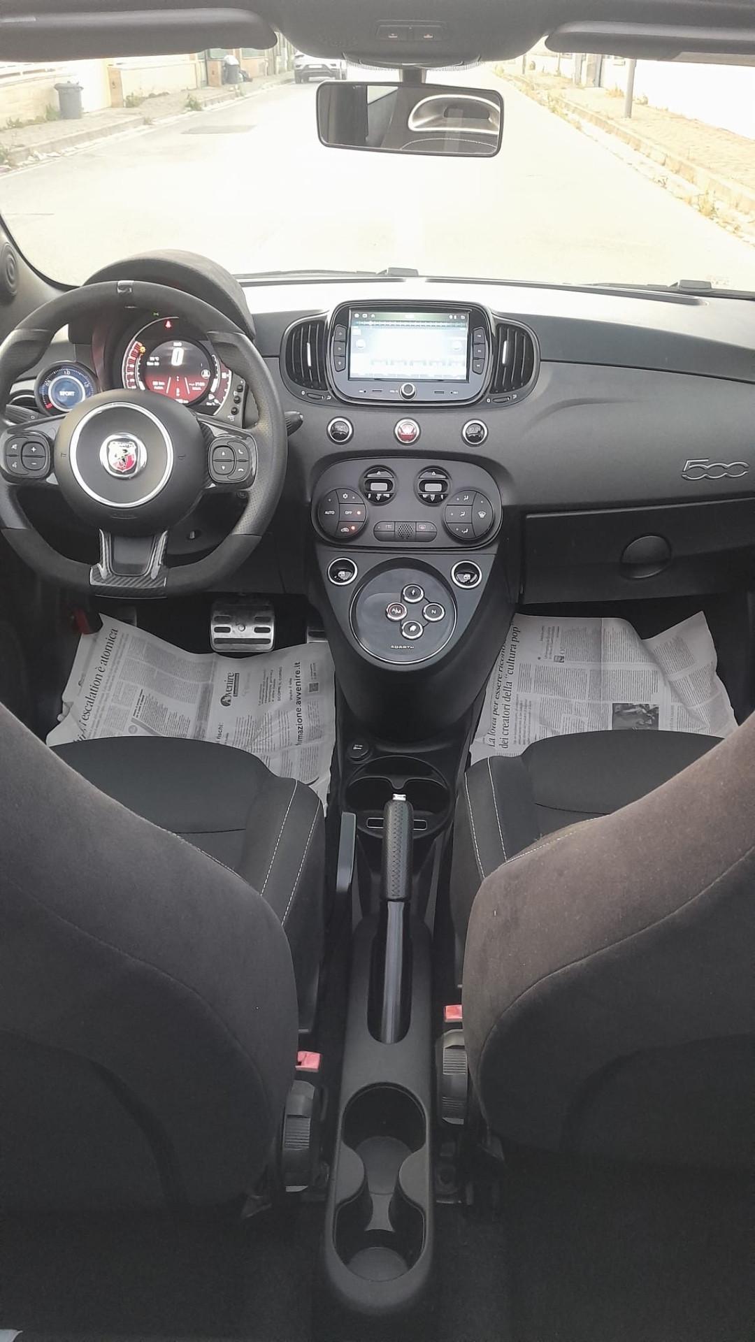 Fiat 500 Abarth cabrio 1.4 benz 140 cv automatica