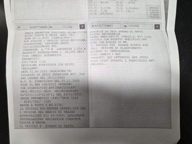 JEEP Wrangler Unlimited 2.8 CRD DPF rock's