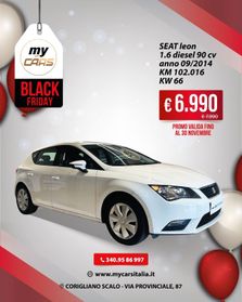 Seat Leon 1.6 TDI 90 CV ST Reference