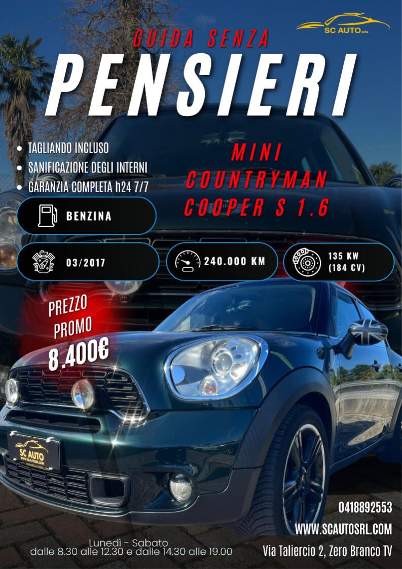 Mini Countryman Cooper S 1.6