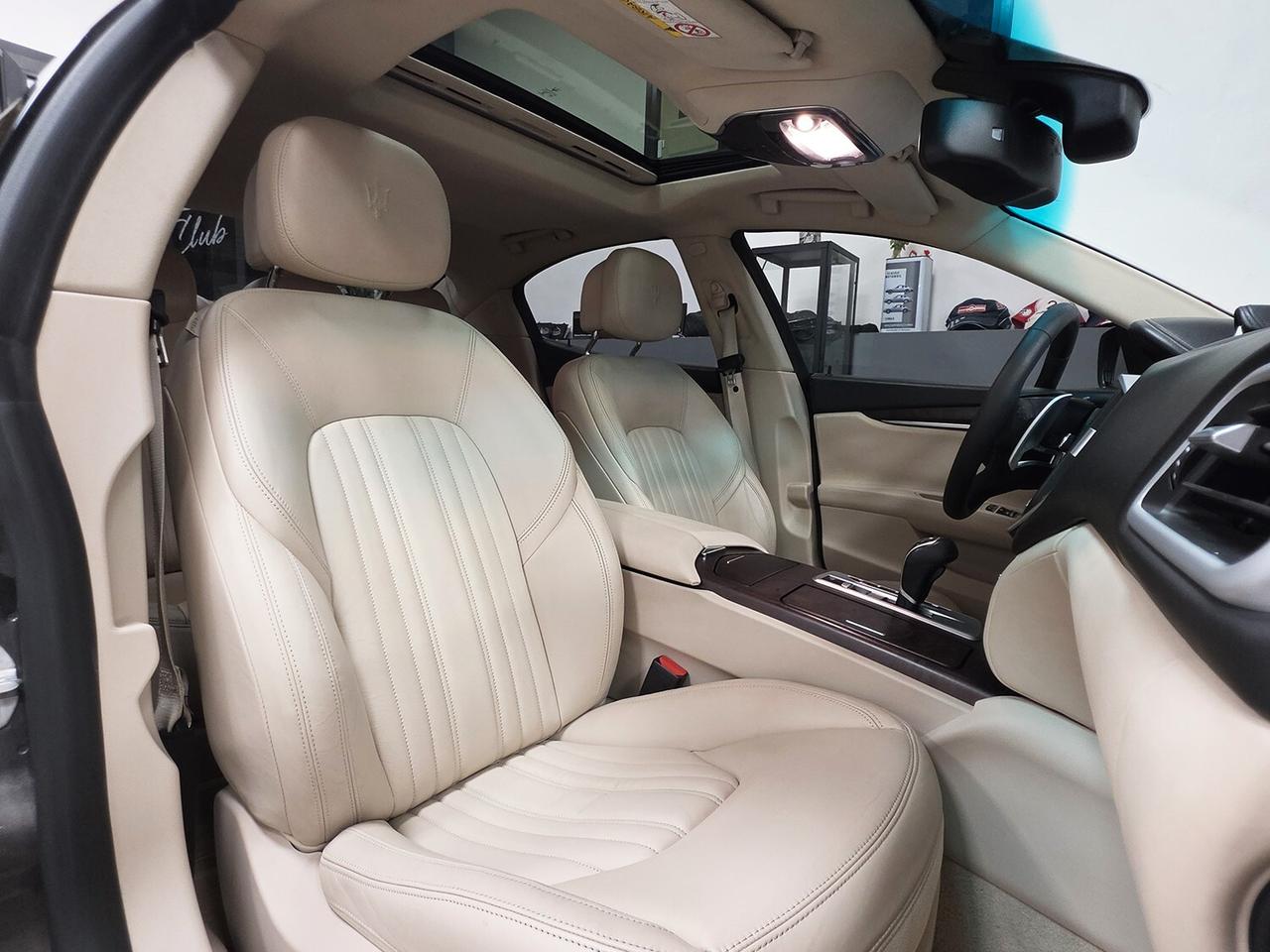 Maserati Ghibli V6 S Q4 TETTO_LEGNO_PREGIATO_SOSP\SCARICO SPORT_ GRIGIO MARATEA_FATTURE ORIG._ 12 MESI GARANZIA_