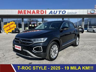 Volkswagen T-Roc 1.0 TSI 115cv Style 2025 - PARI AL NUOVO