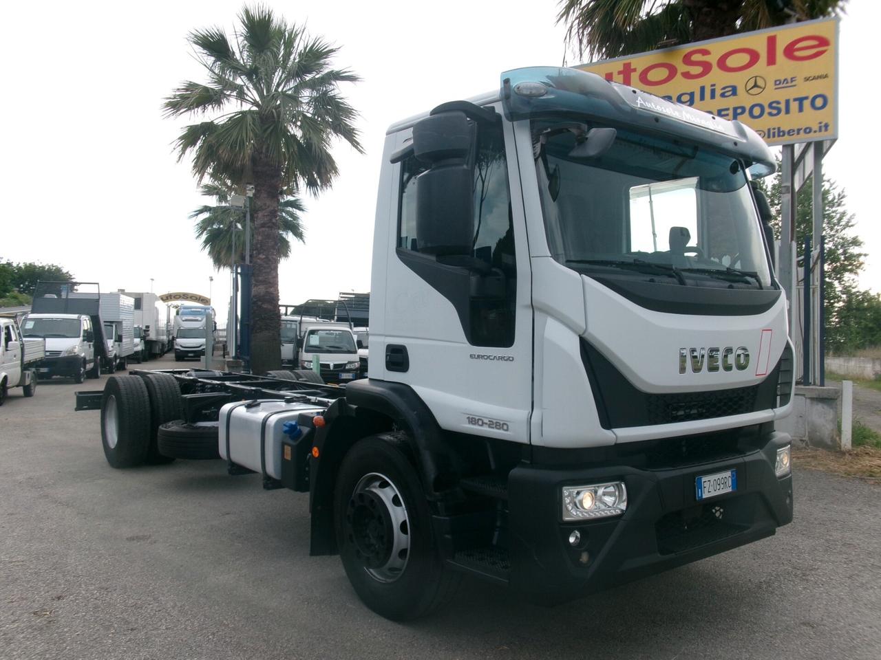 Iveco EUROCARGO 180/28 E6 TELAIO PASSO 5175 DA ALLESTIRE **PERFETTO**