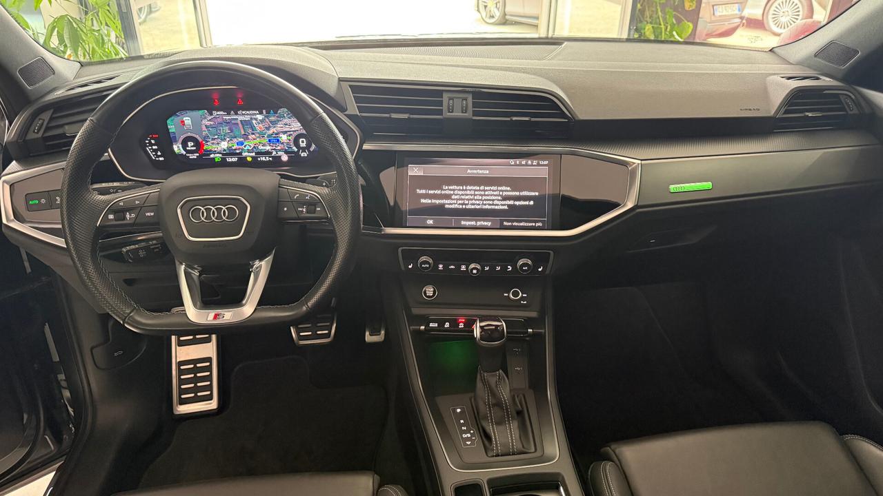 AUDI Q3 SPORTBACK TETTO S LINE S-TRONIC