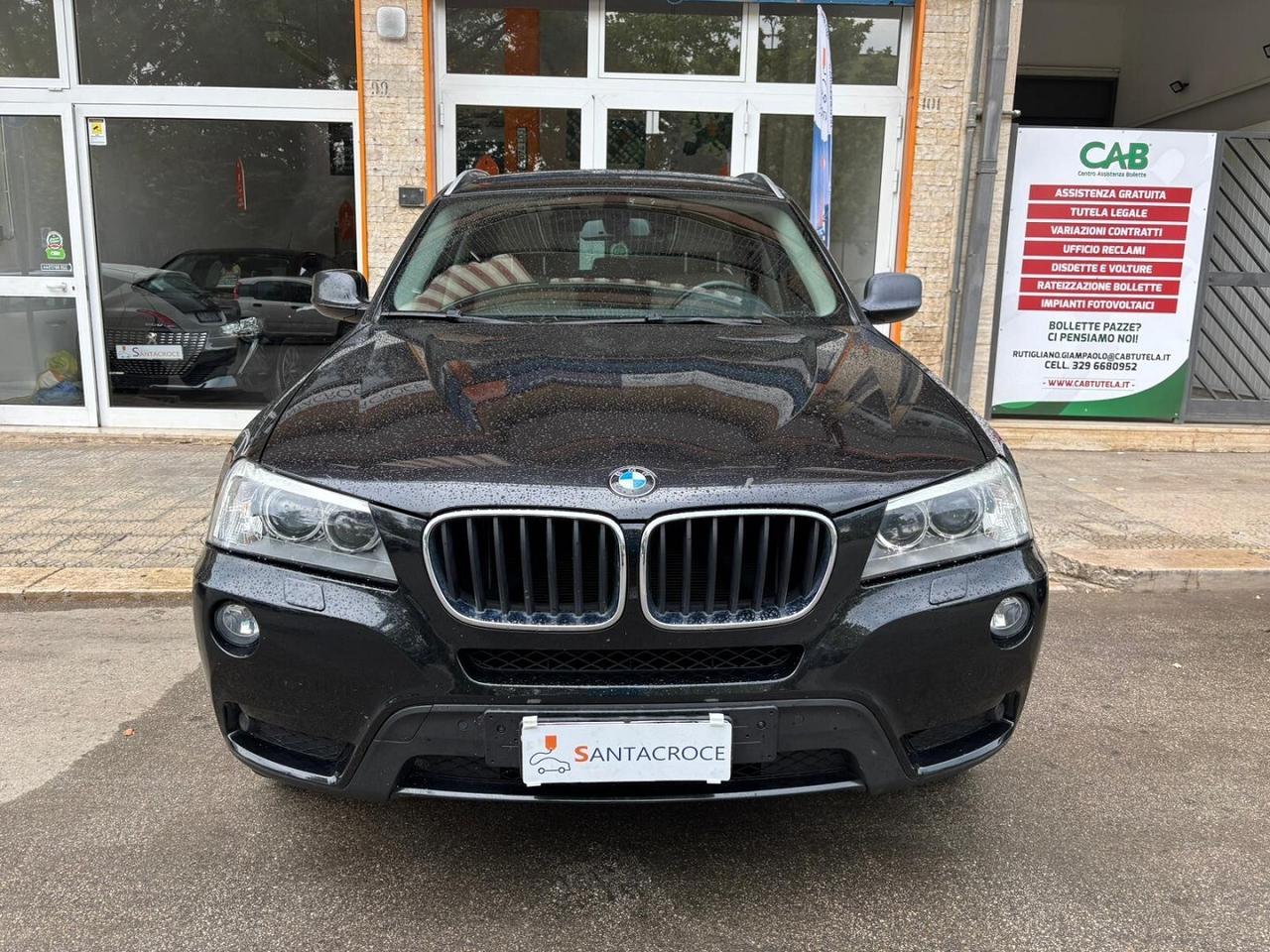 BMW X3 xDRIVE 20d FUTURA AUTOMATICA TOP