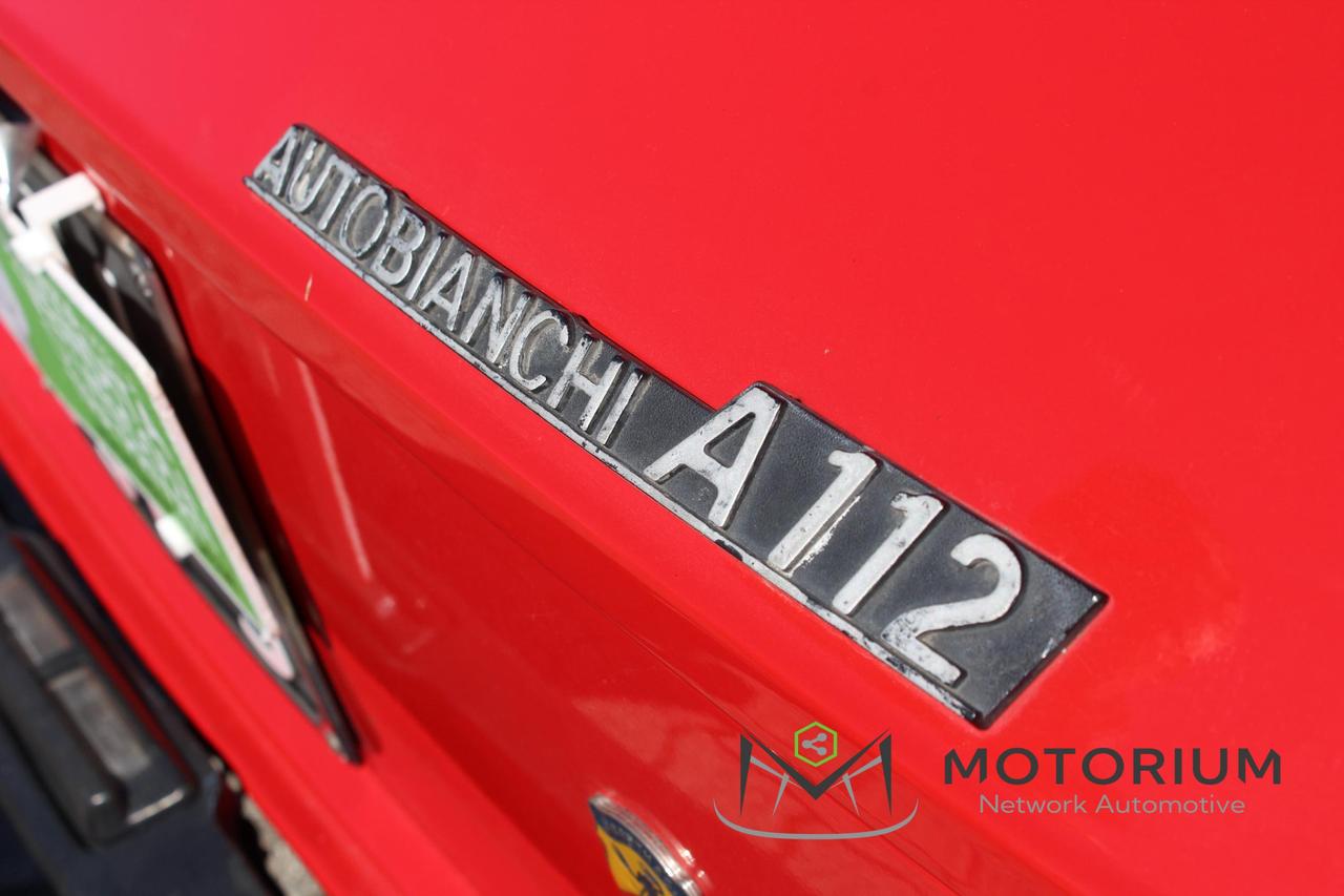 Autobianchi A 112 Abarth TARGA ORO II SERIE