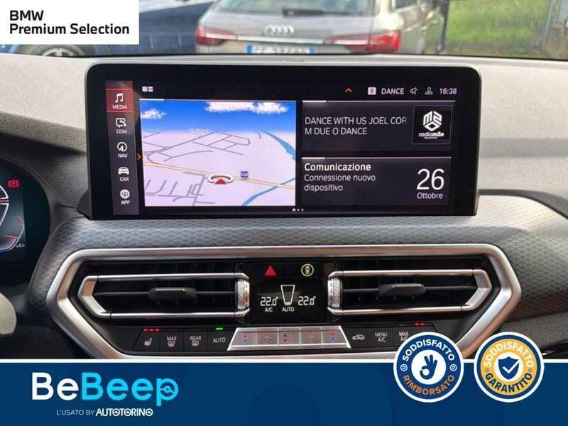 BMW X3 XDRIVE30D MHEV 48V MSPORT 286CV AUTO