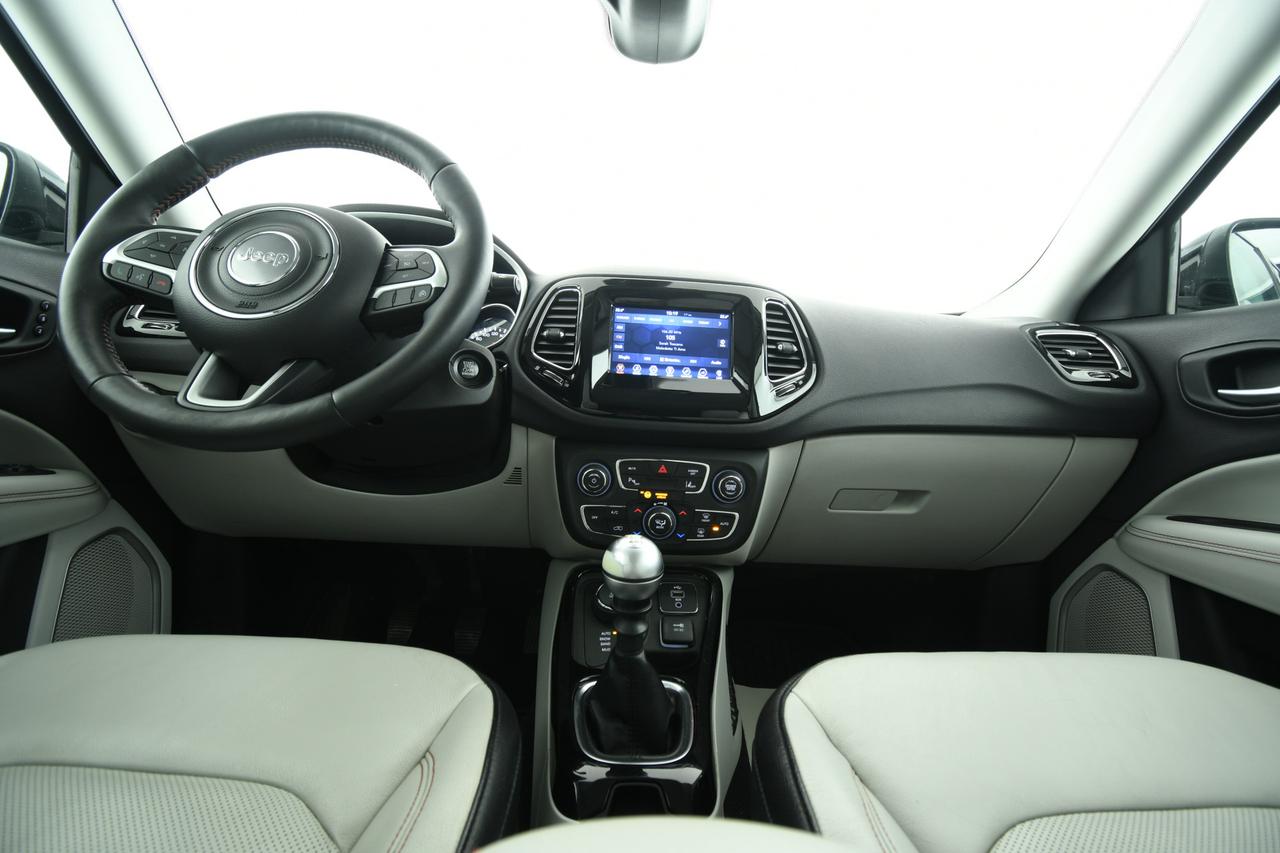 JEEP Compass 2.0 mjt Limited 4wd 140cv auto x COMMERCIANTI PELLE+C18"