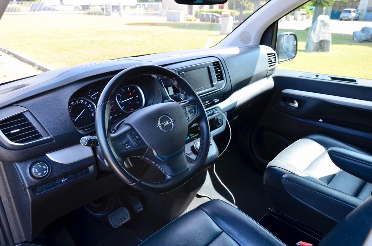 OPEL ZAFIRA LIFE 2.0d 177cv AUTO, 8 POSTI, UNICOPROP, SERVICE UFF OPEL, EURO 6D, TETTO, RETROCAMERA 360°, PERMUTE