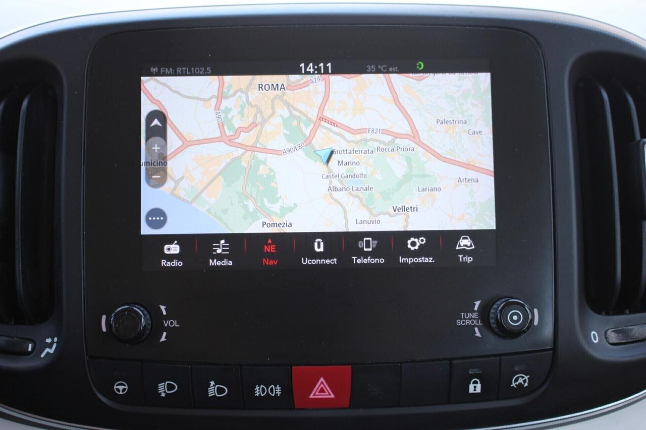 Fiat 500L LOUNGE 7 POSTI *PREZZO VERO* CRONO TAGLIANDI PELLE