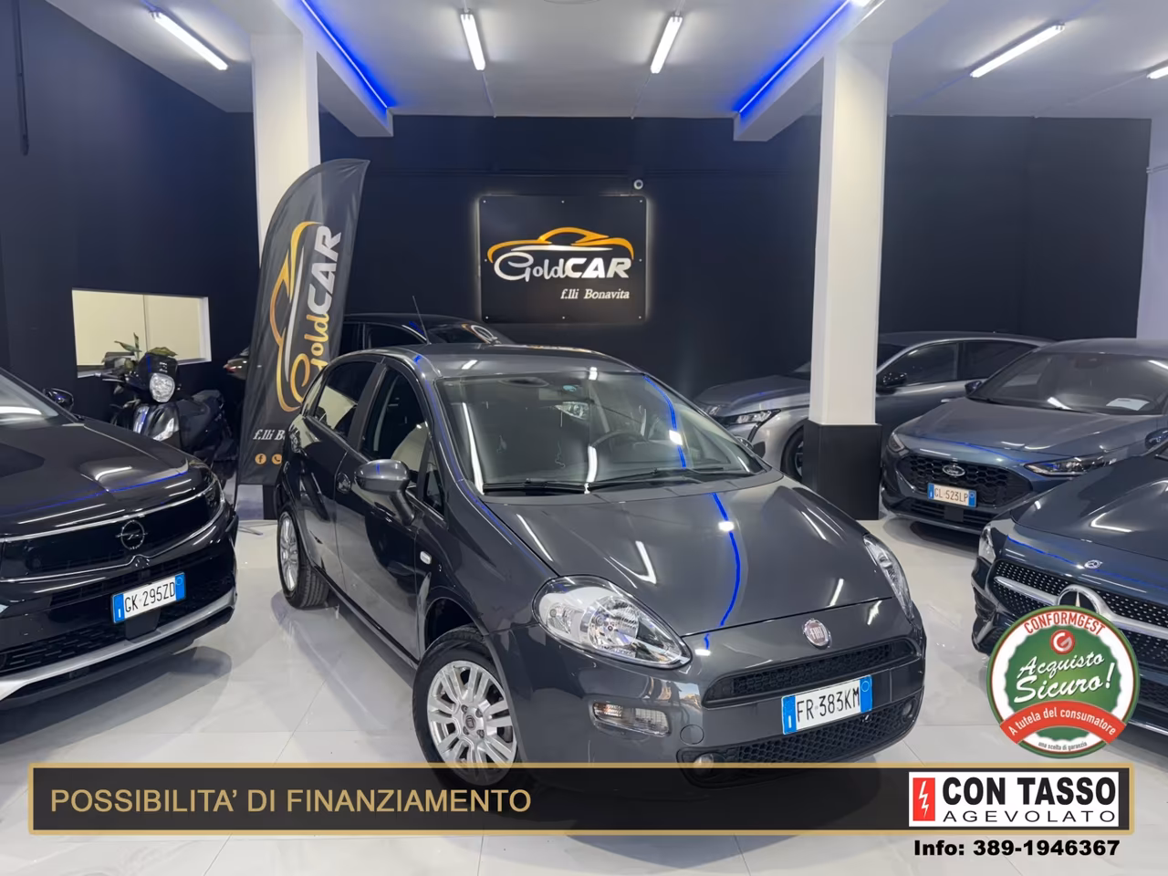 Fiat Punto 1.4 8V 5 porte Natural Power Lounge