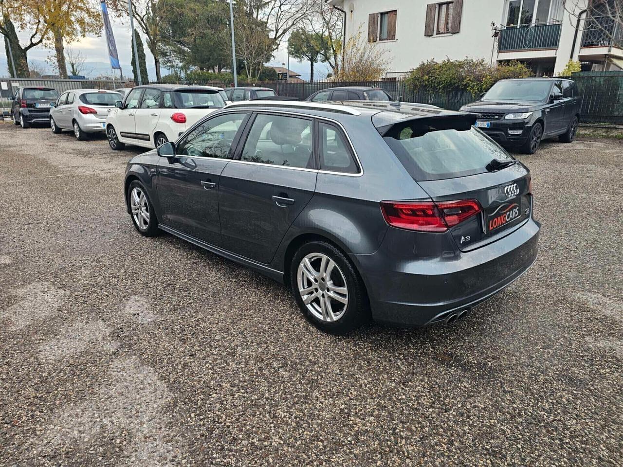 Audi A3 SPB 2.0 TDI 184 CV clean diesel quattro S tronic Ambition