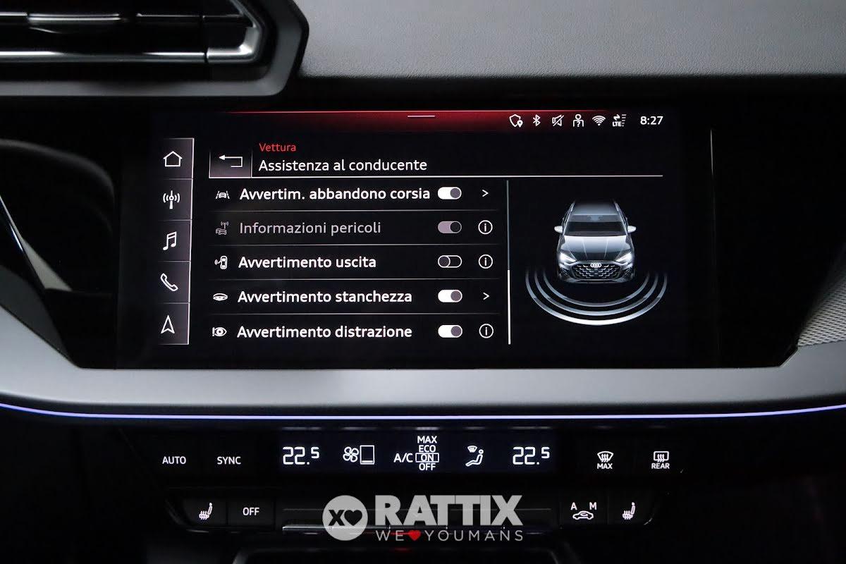 Audi A3 Sportback 35 2.0 tdi 150CV S line s-tronic + tetto apribile