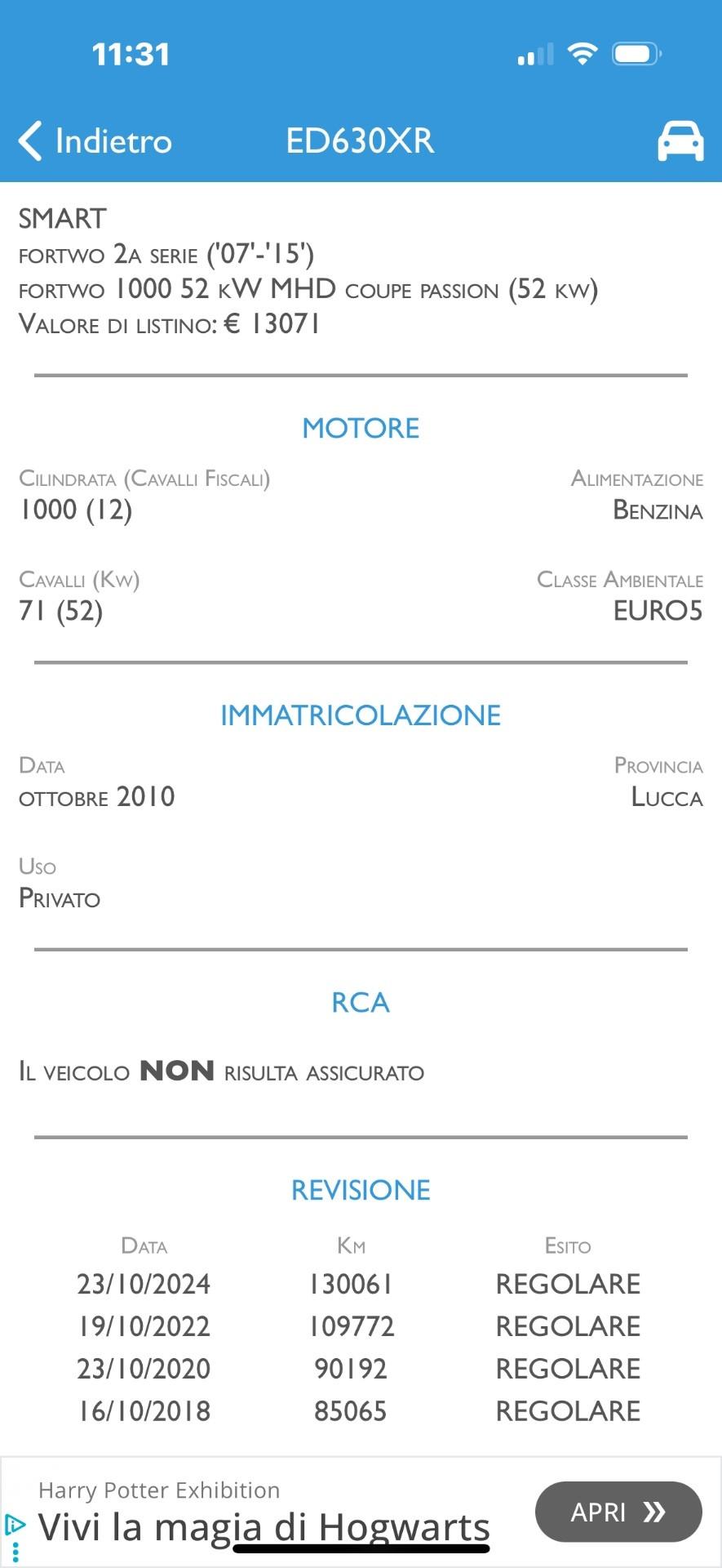 Smart ForTwo 1000 52 kW MHD coupé passion