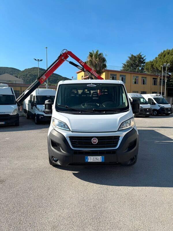 FIAT DUCATO MAXI 2.3 CASSONE 7 POSTI CON GRU