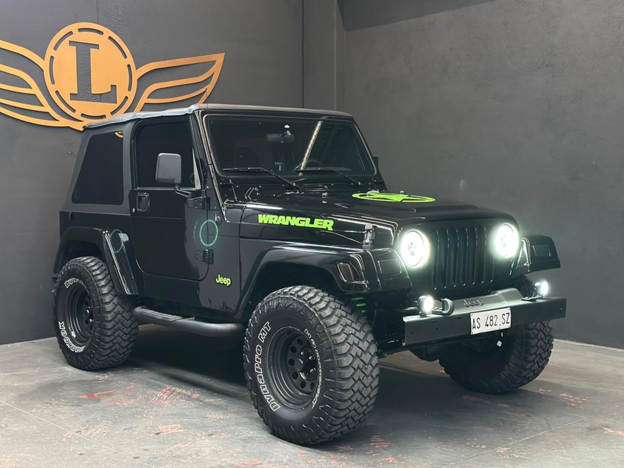 Jeep Wrangler 4.0 TJ HARD TOP A.S.I RESTAURATA GANCIO TRAINO GPL