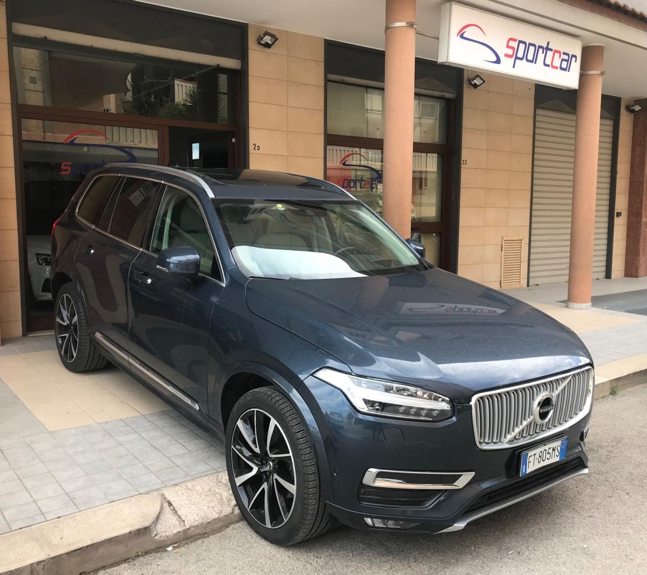 Volvo XC 90 D5 AWD Aut. 7 p.ti Inscription TETTO PELLE NAVY LED 21