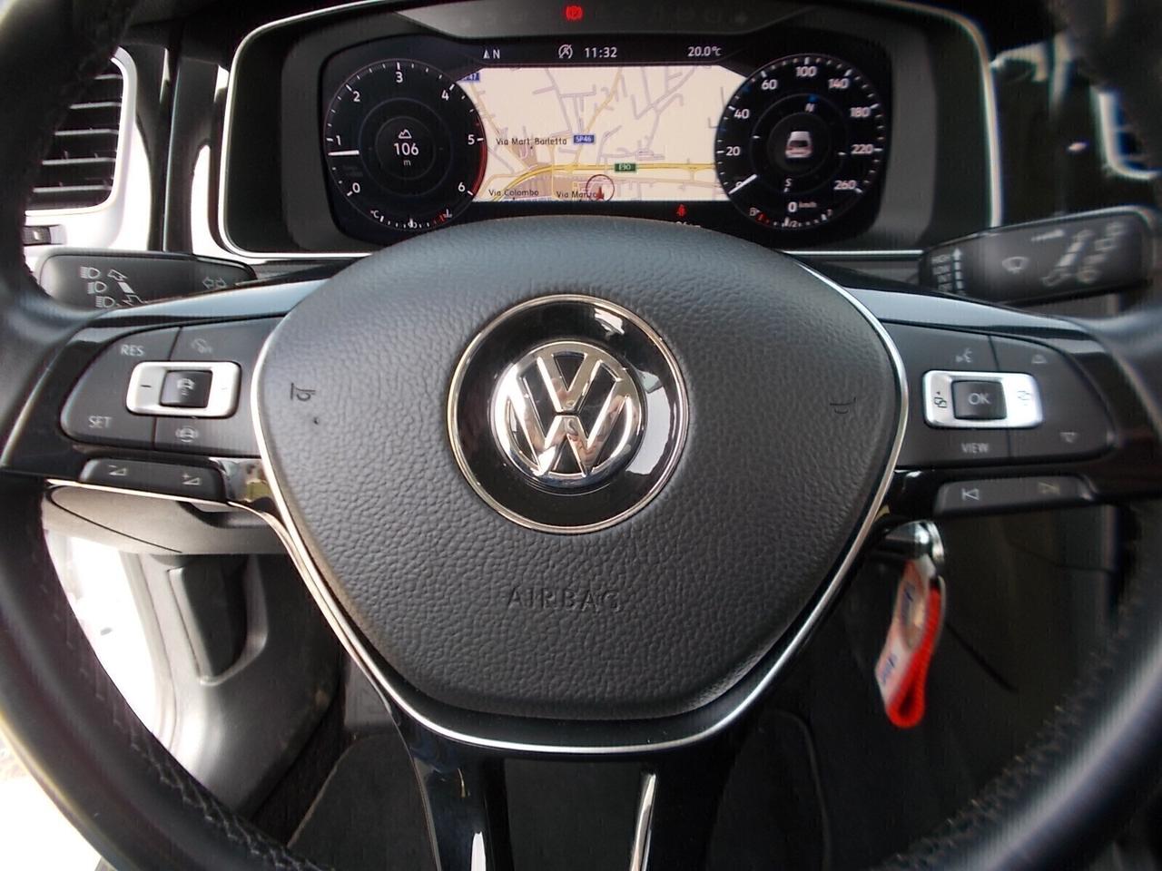 Volkswagen Golf 1.6 TDi VIRTUAL COCKPIT da VETRINA