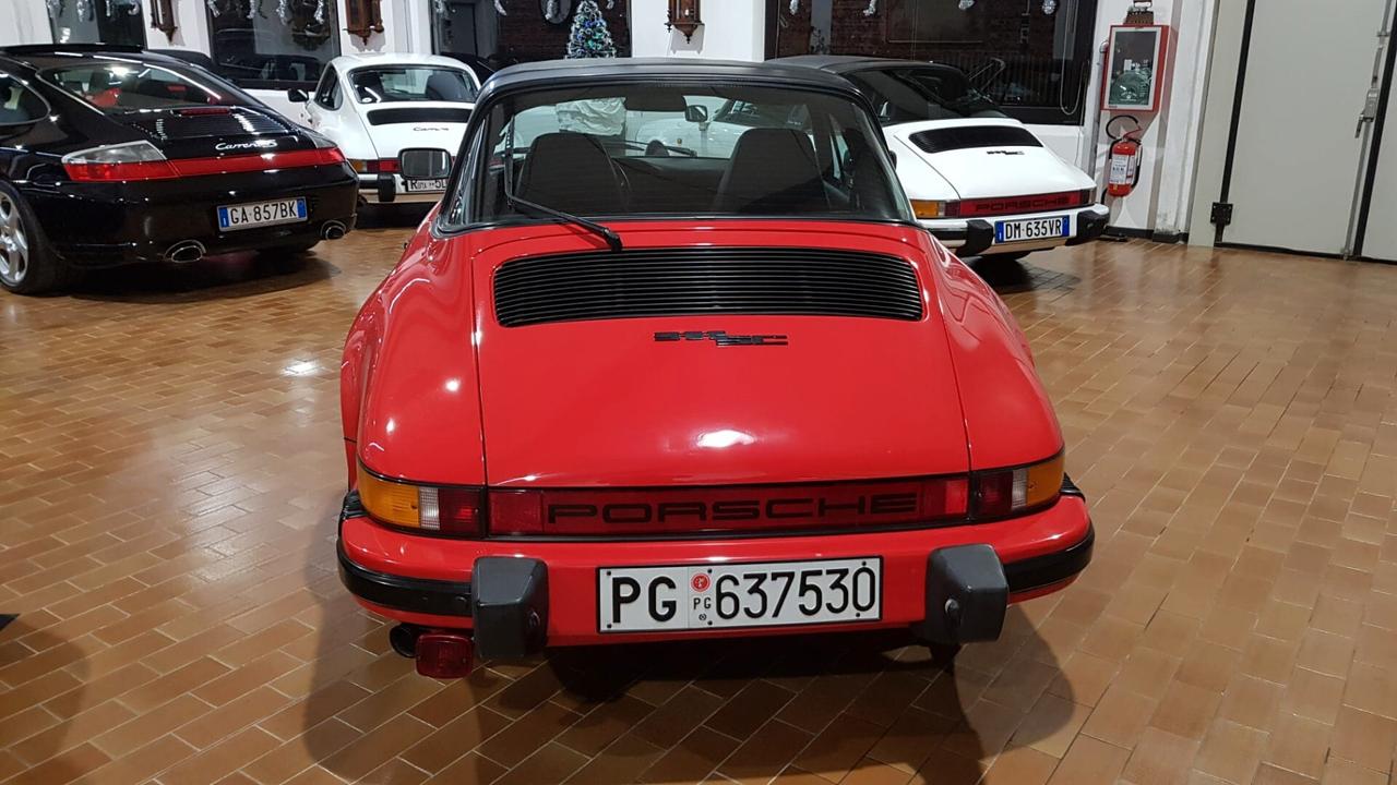 911 Porsche 3000SC Targa Asi Book service come nuova