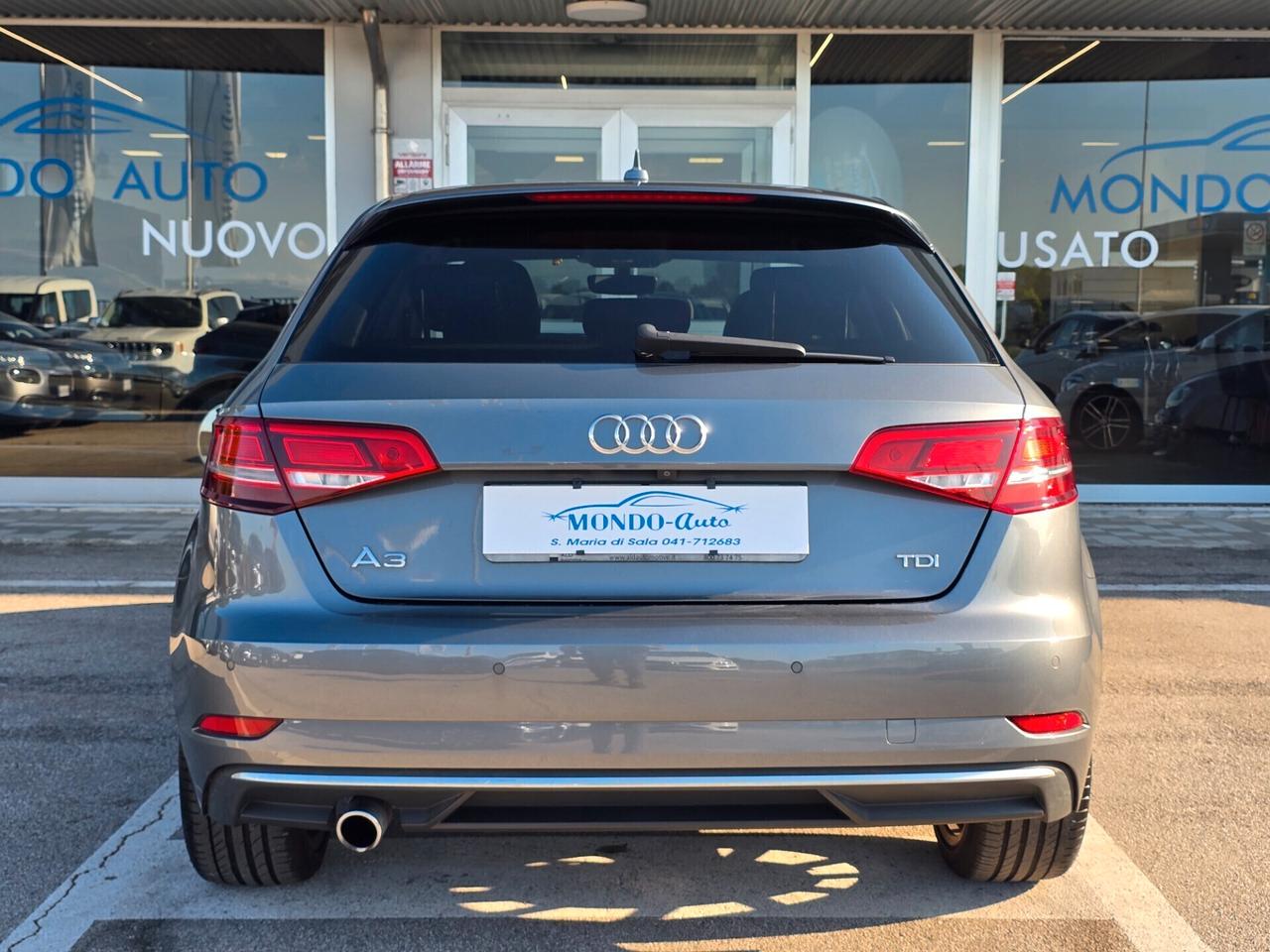 Audi A3 SPB 1.6 TDI 116 CV 2018
