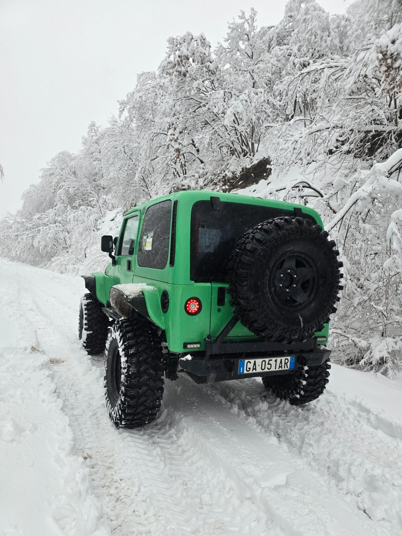 Jeep Wrangler TJ 4.0 OffRoad Preparata