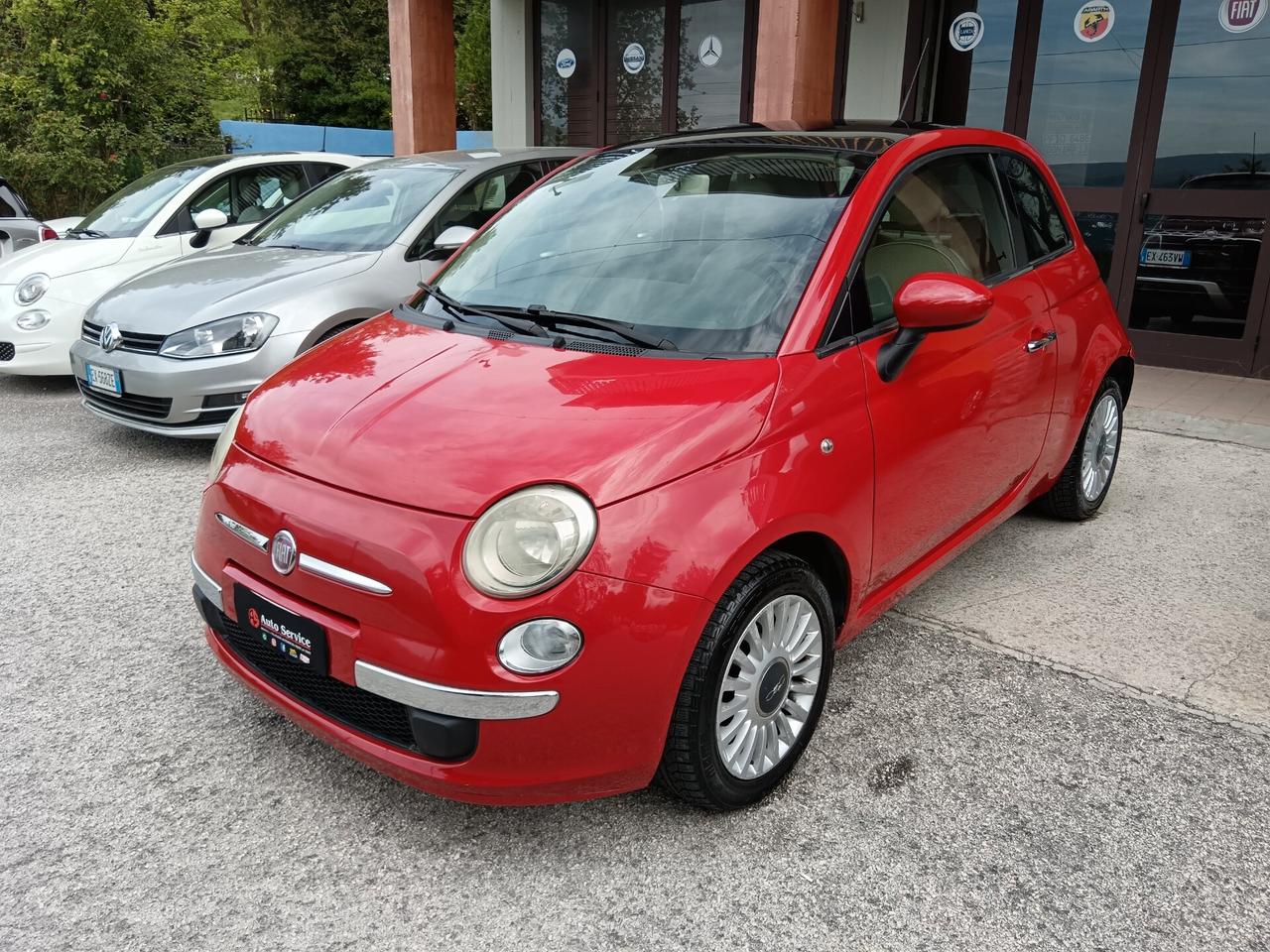 Fiat 500 1.3 MJT 75CV TETTO PANORAMICO