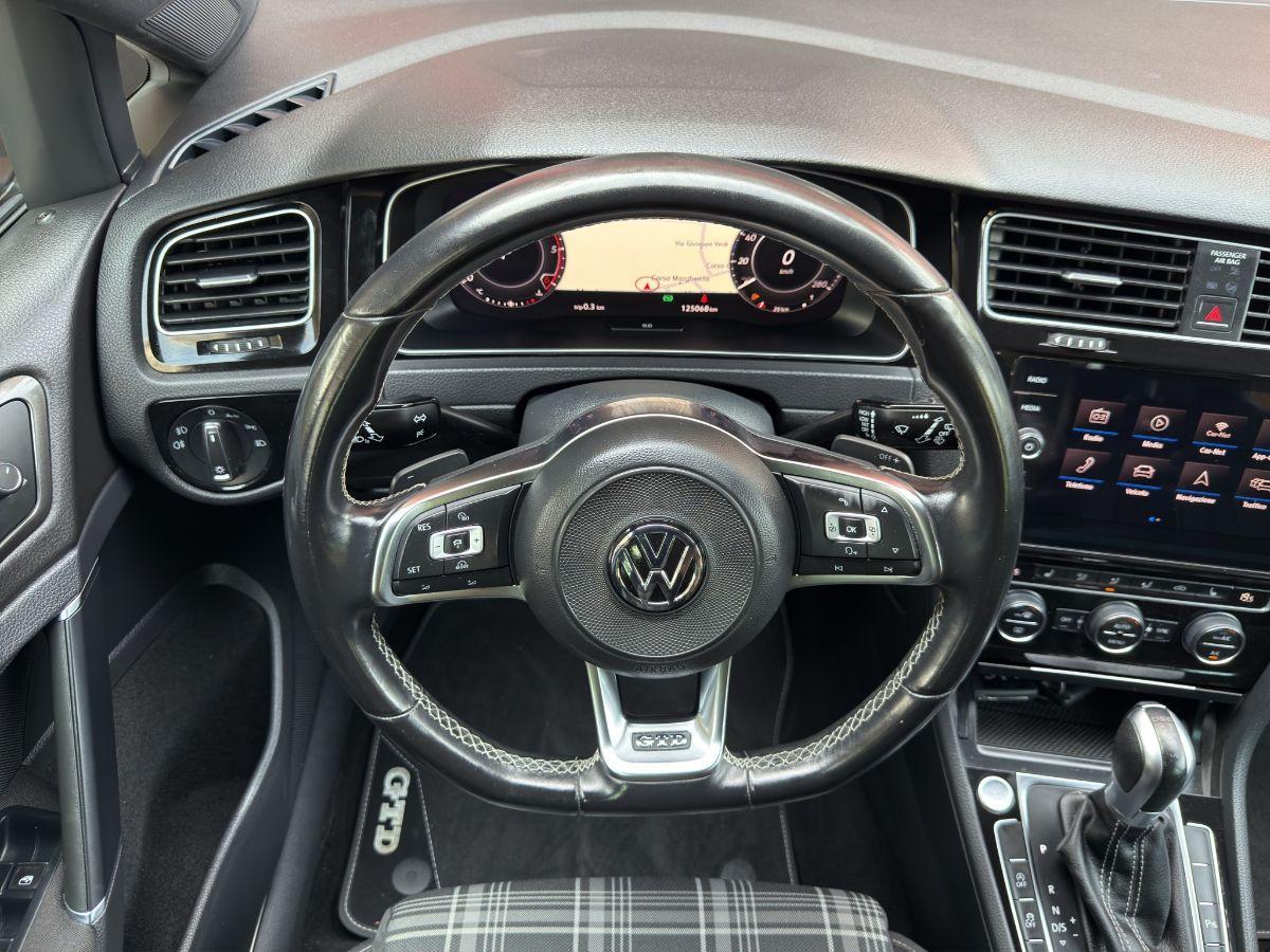 VOLKSWAGEN - Golf - 7.5 GTD 2.0 TDI 184 cv DSG 5p.BlueMotion Tech.