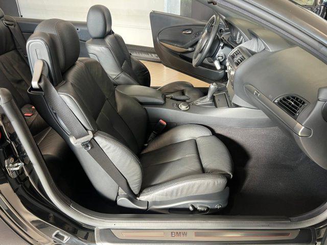 BMW 650 i Cabrio M6 PACK ! 1PROPRIETARIO ! TOTAL BLACK !