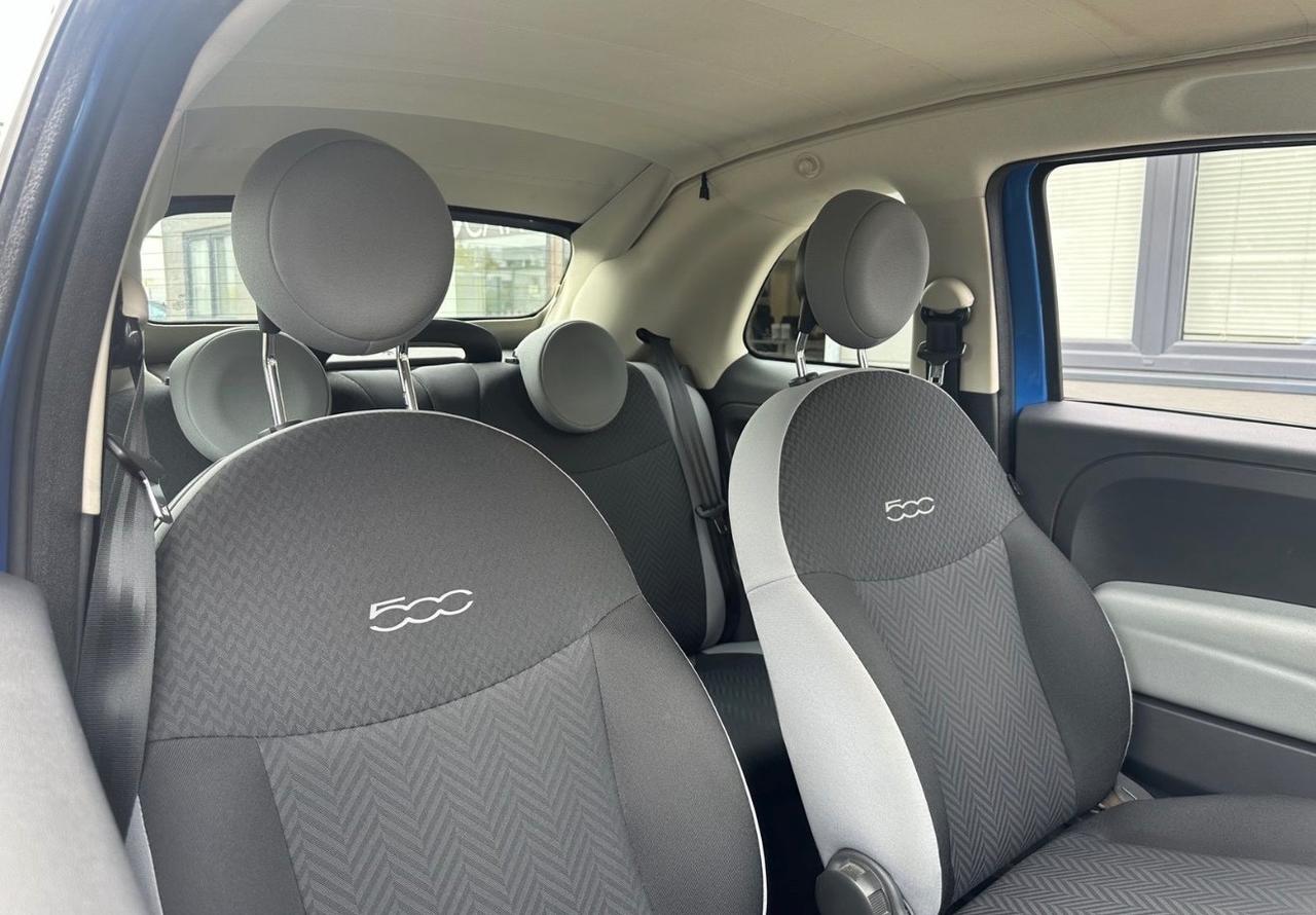 Fiat 500 C 1.2 Lounge blue metallic