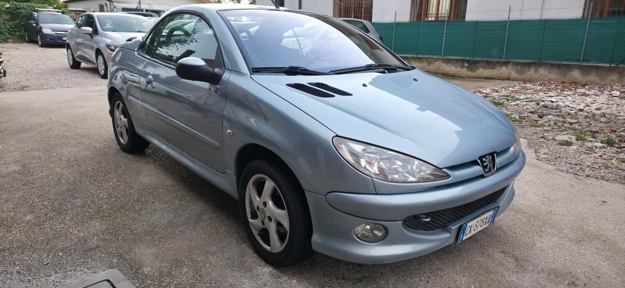 Peugeot 206 1.6 16V CC neopatentati cabrio