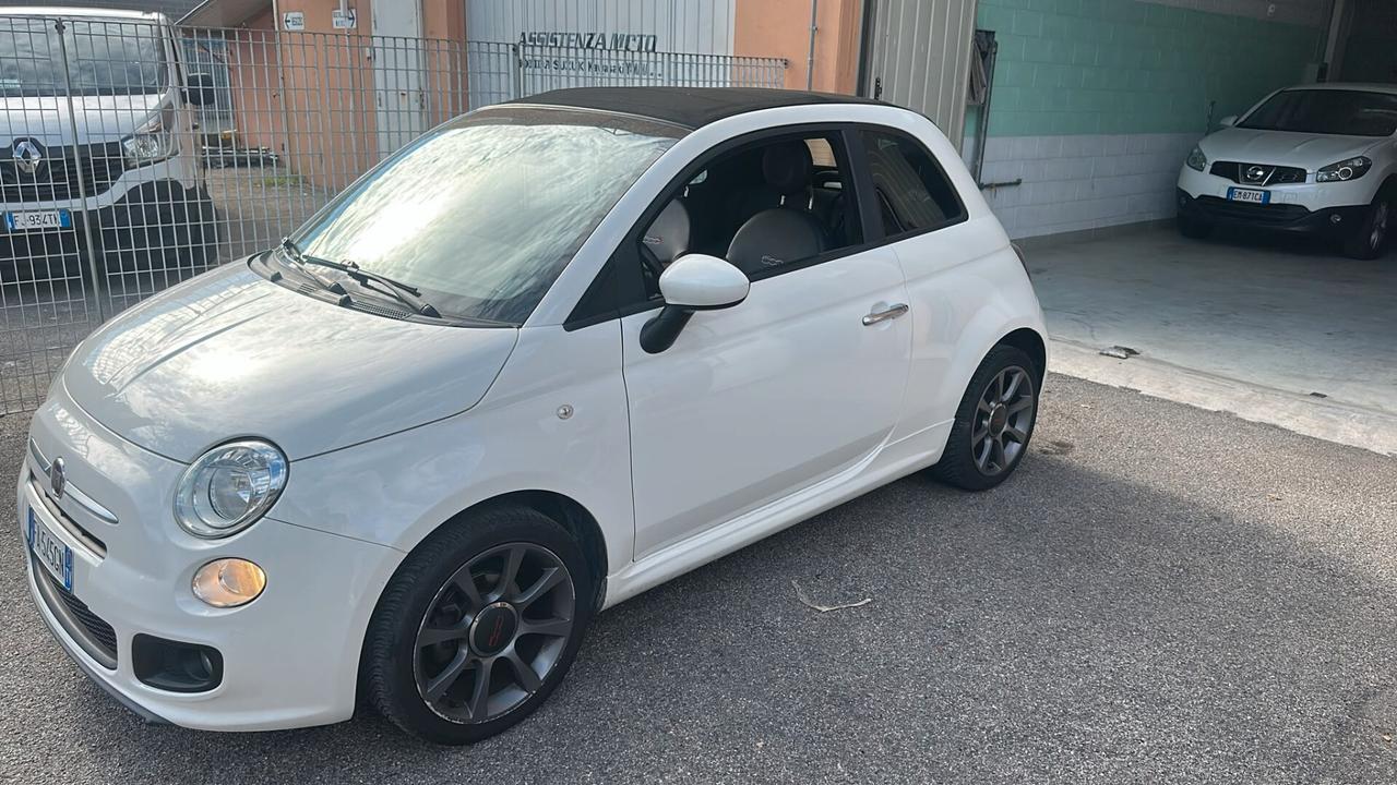 Fiat 500 s cabrio unico proprietario