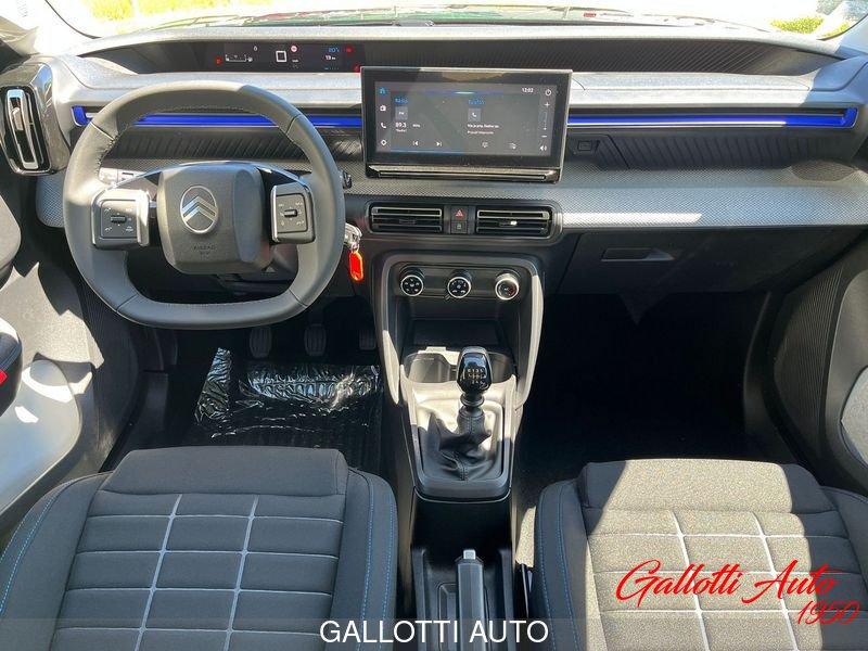 Citroën C3 Turbo 100 cv Manuale PLUS