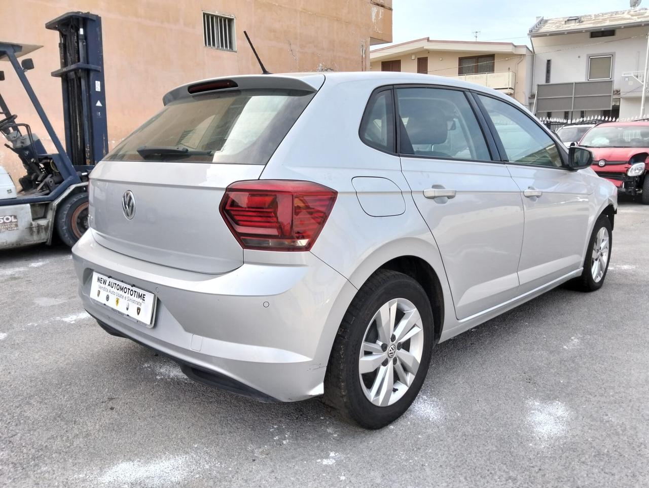 VW Polo 1.6 TDI 80cv 2018 SINISTRATA