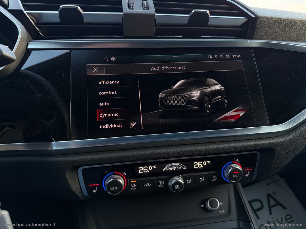 AUDI Q3 SPORTBACK 2.0TDI S-tronic S-Line LED NAVI PELLE CERCHI 19 RETROCAMERA