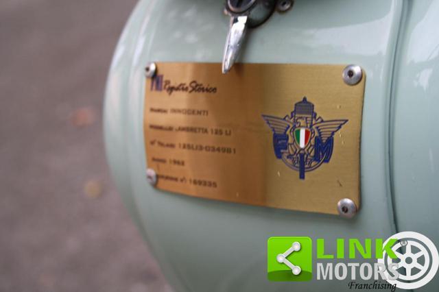 INNOCENTI LAMBRETTA LI 125 3^ SERIE con CRS FMI a Libretto