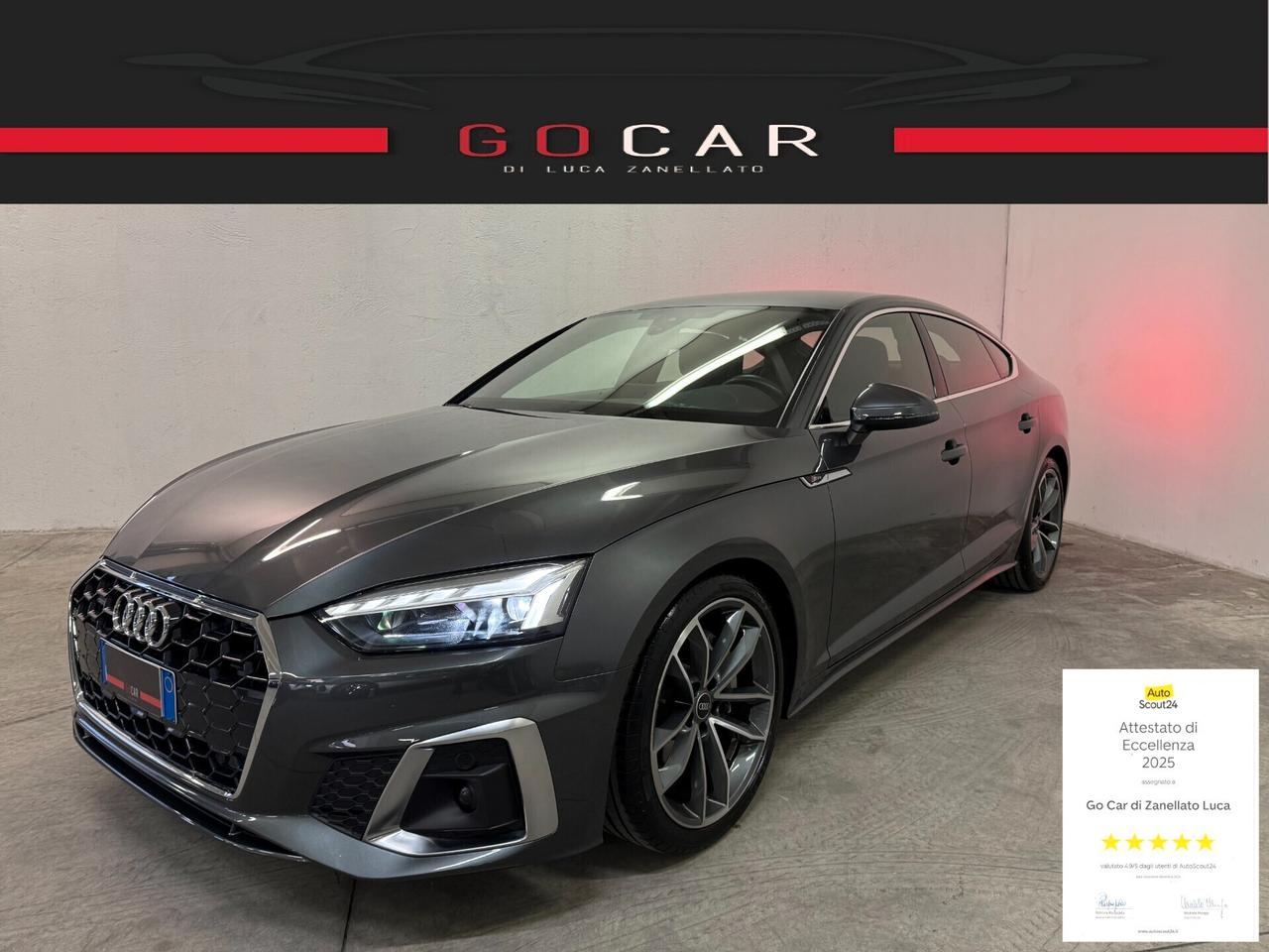 Audi A5 Sportback 40 Tdi 204 Cv Mhev Quattro Sline Stronic