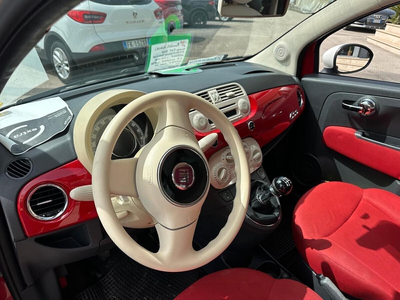 Fiat 500 1.2 Lounge BICOLORE NEOPATENTATI 69 CV