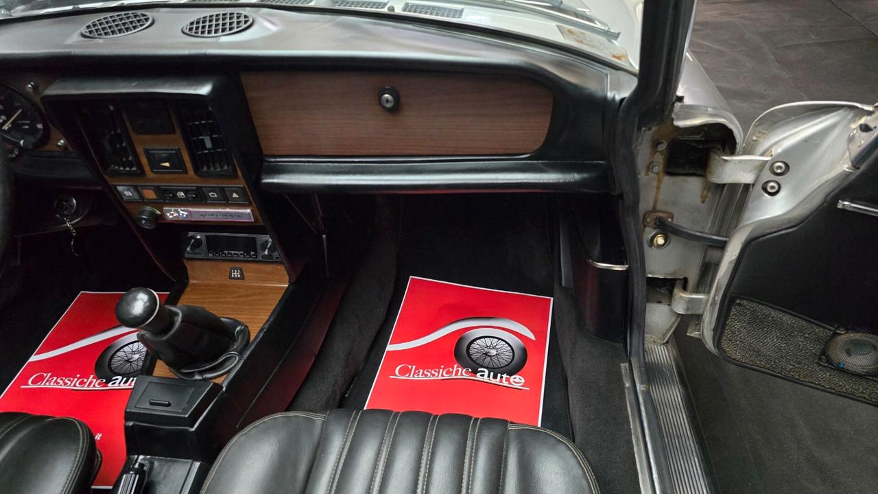 Fiat 124 Spider DS Pininfarina Europa, certificata ASI CON CRS.
