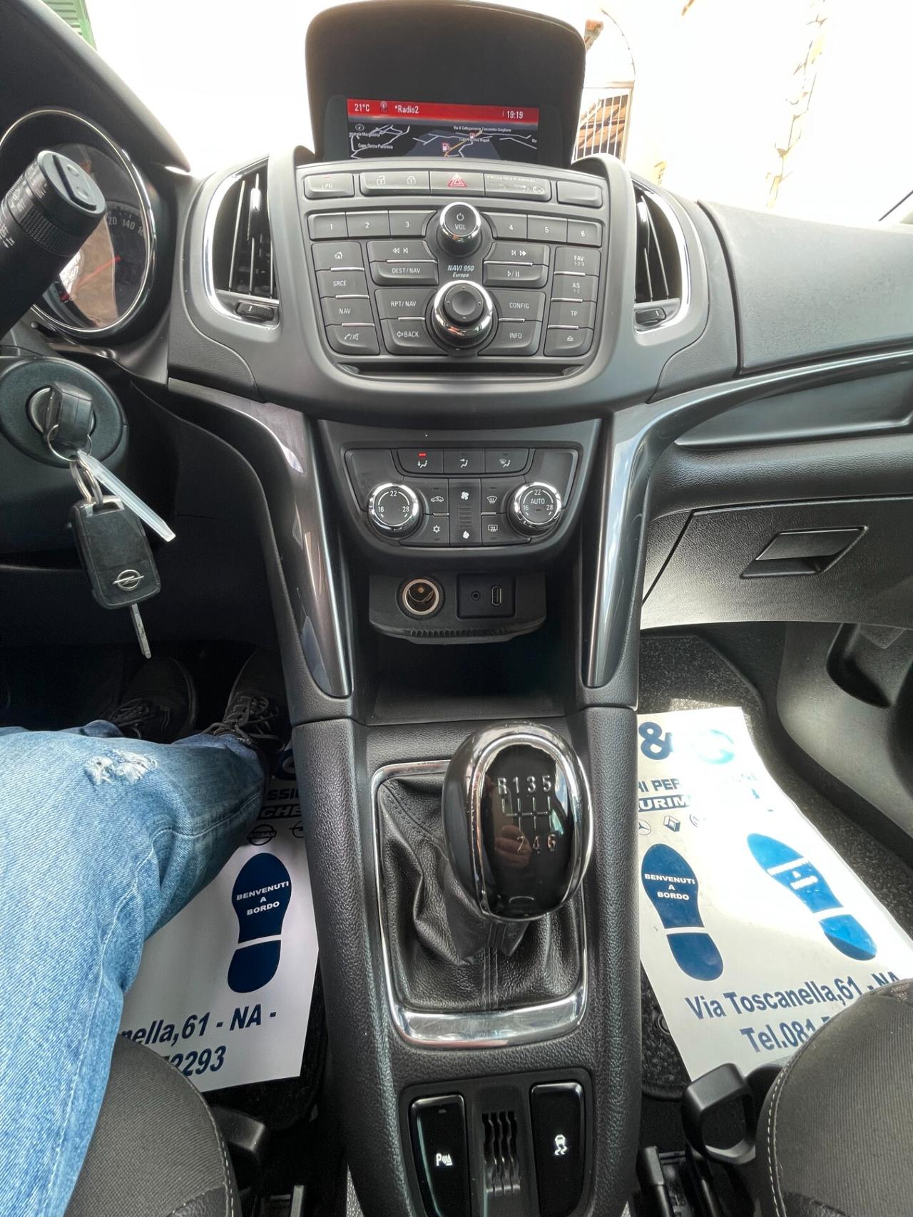 Opel Zafira Tourer 1.4 Turbo 140CV GPL Cosmo