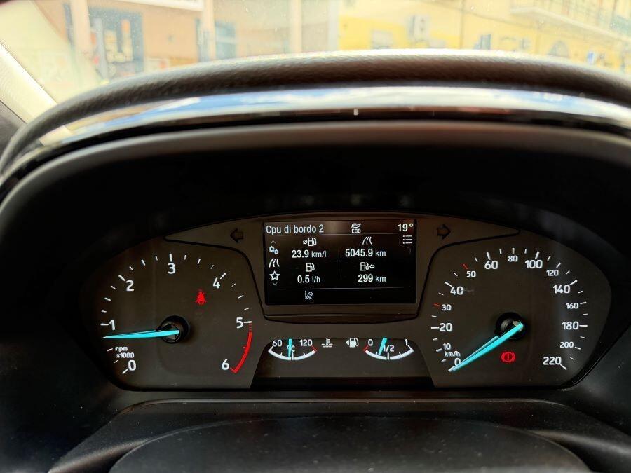 ford fiesta 1.5 tdci plus certificata uniproprieta
