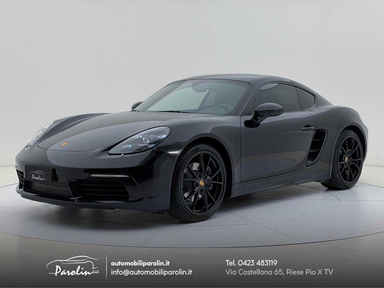 Porsche 718 Cayman 718 2.0 PDK Black pack-LED-Cerchi20-Bose-Pelle