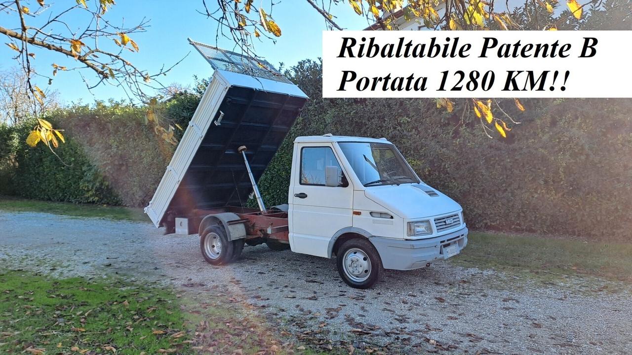 Iveco daily 35-8 RIBALTABILE tri laterale POCHI KM
