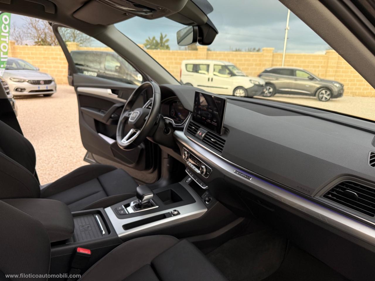 AUDI Q5 II 40 TDI MHEV 12V 204CV qu. S tr. S line UNICO PROPRIETARIO FARI MATRIX