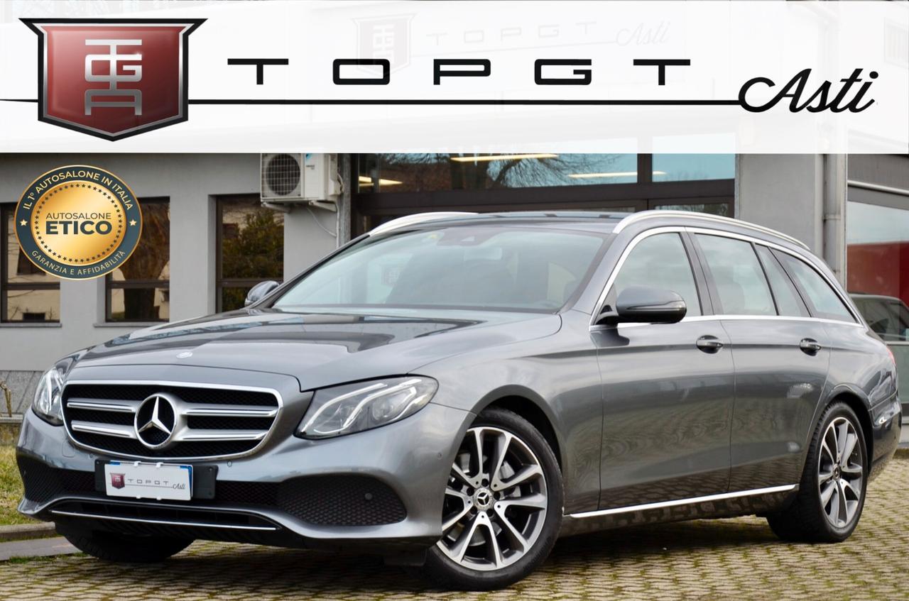 MERCEDES-BENZ SW E 220d SPORT 194cv AUTO, UFF ITALIANA, SERVICE MERCEDES, FULL LED, RETROCAMERA, PERMUTE