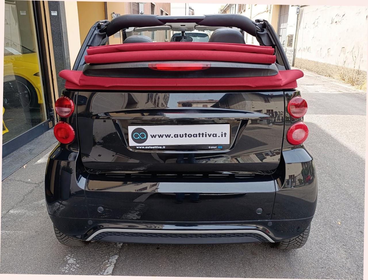Smart ForTwo 1.0 71cv cabrio passion FL Capote Rossa