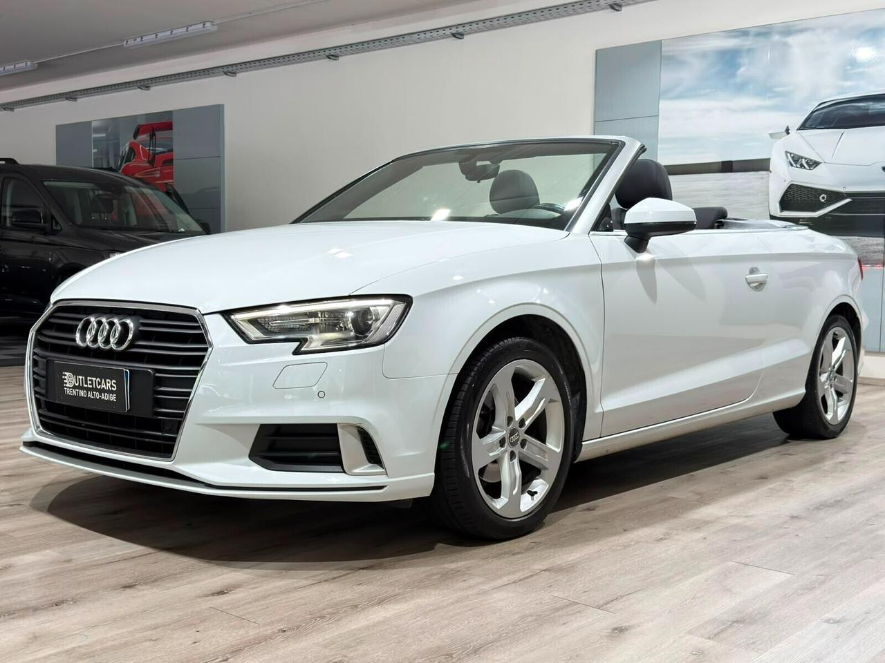 AUDI A3 CABRIO 1.6TDI 116CV SPORT 2018 LED/SENSORI