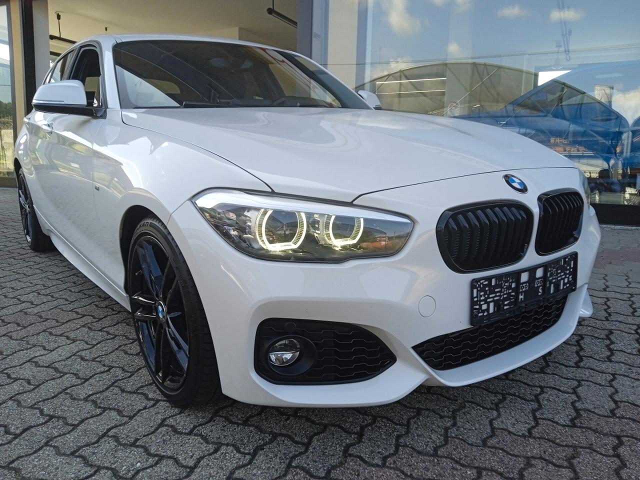 Bmw 118 M SPORT PACK SHADOW 18" VETRI SCURI PELLE TOTALE SENS PARK CRUISE CONTROL PRONTA CONSEGNA
