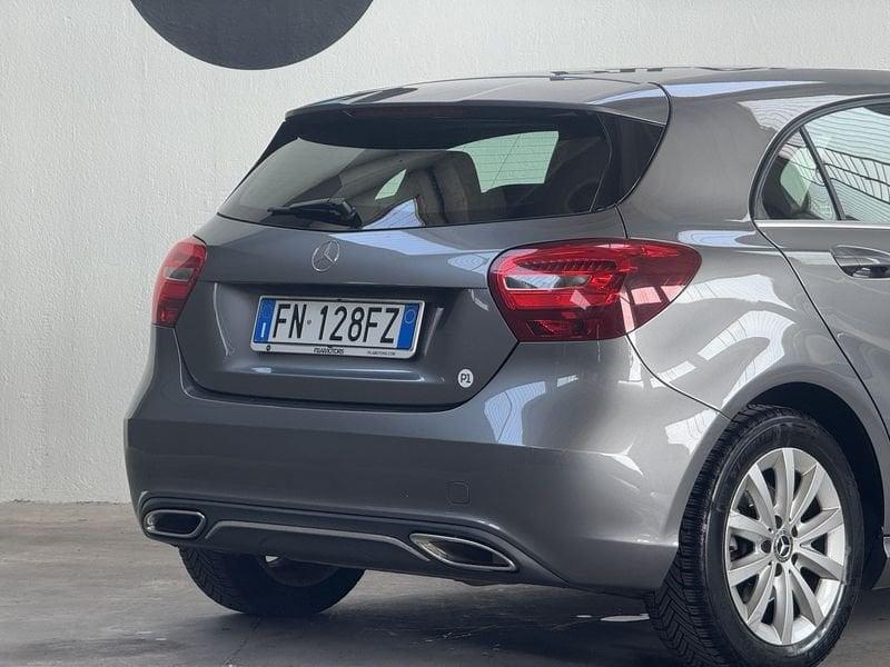 Mercedes-Benz Classe A A 160 d Sport AUTOMATICA NEOPATENTATI CRONOLOGIA TAGLIANDI