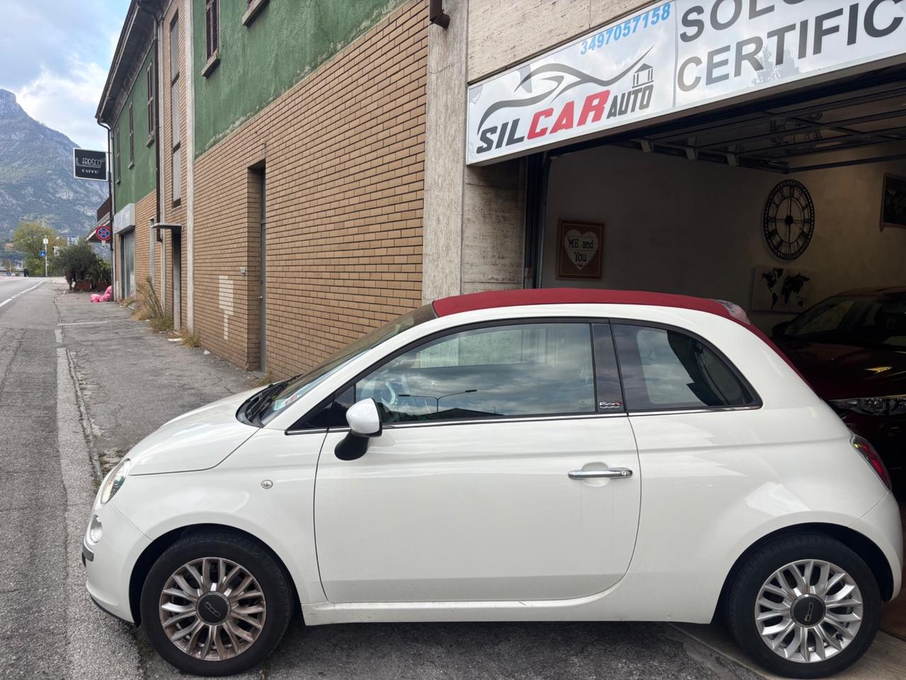 Fiat 500 C 1.2 benzina - 82.000 Km-anno 2014- euro 6