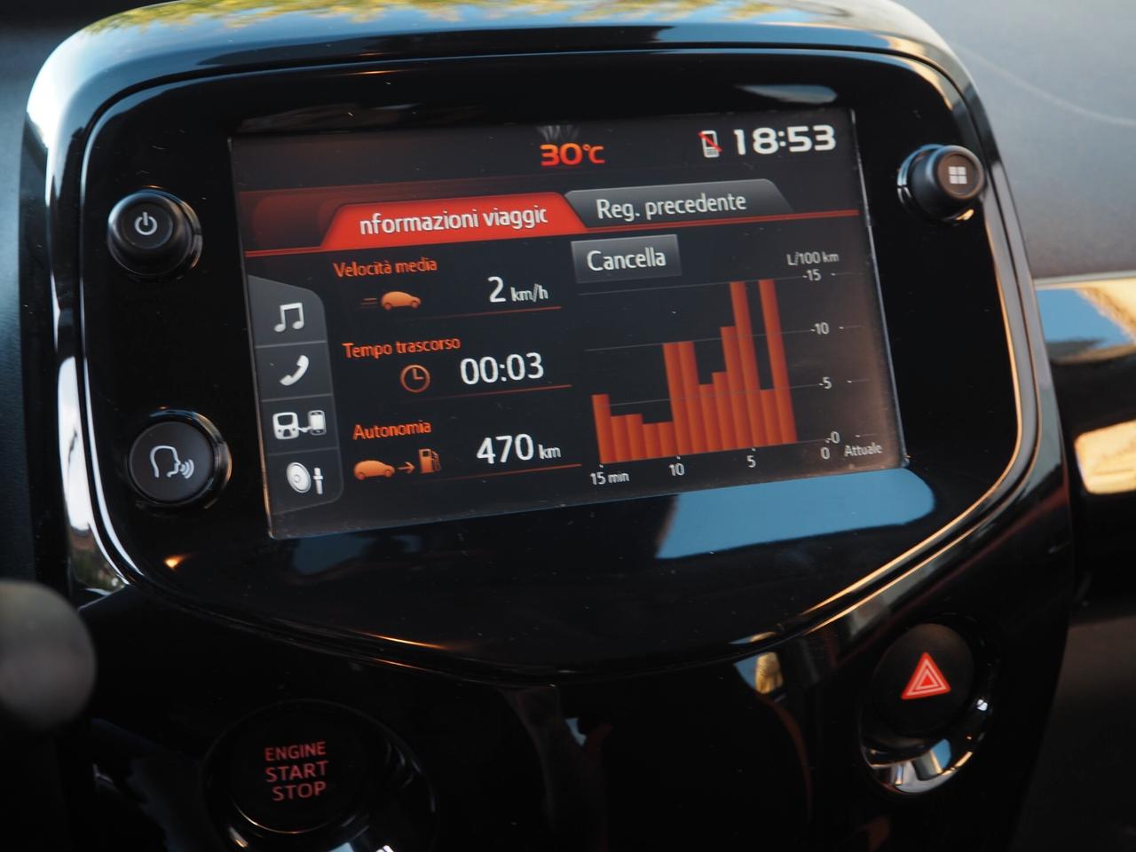 Toyota Aygo Connect orange 1.0 VVT-i 72 CV 5 porte x-wave